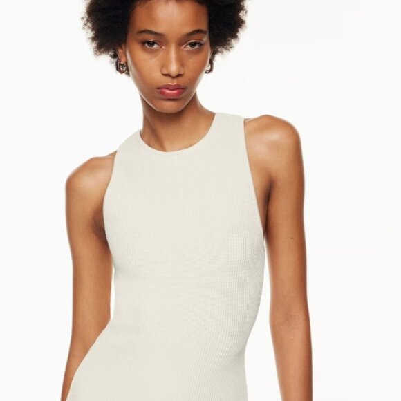 Aritzia Sculpt Knit Racer Mini Dress - Picture 2 of 7